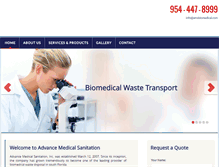 Tablet Screenshot of amsbiomedical.com